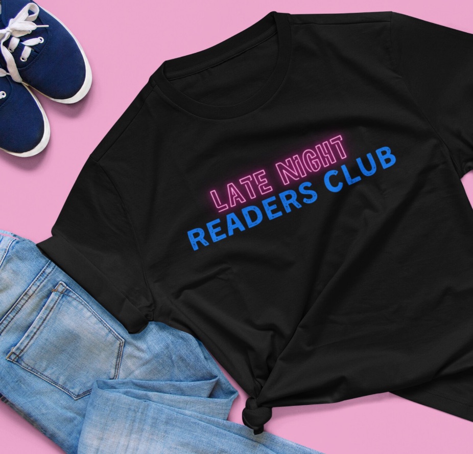 late night readers club shirt