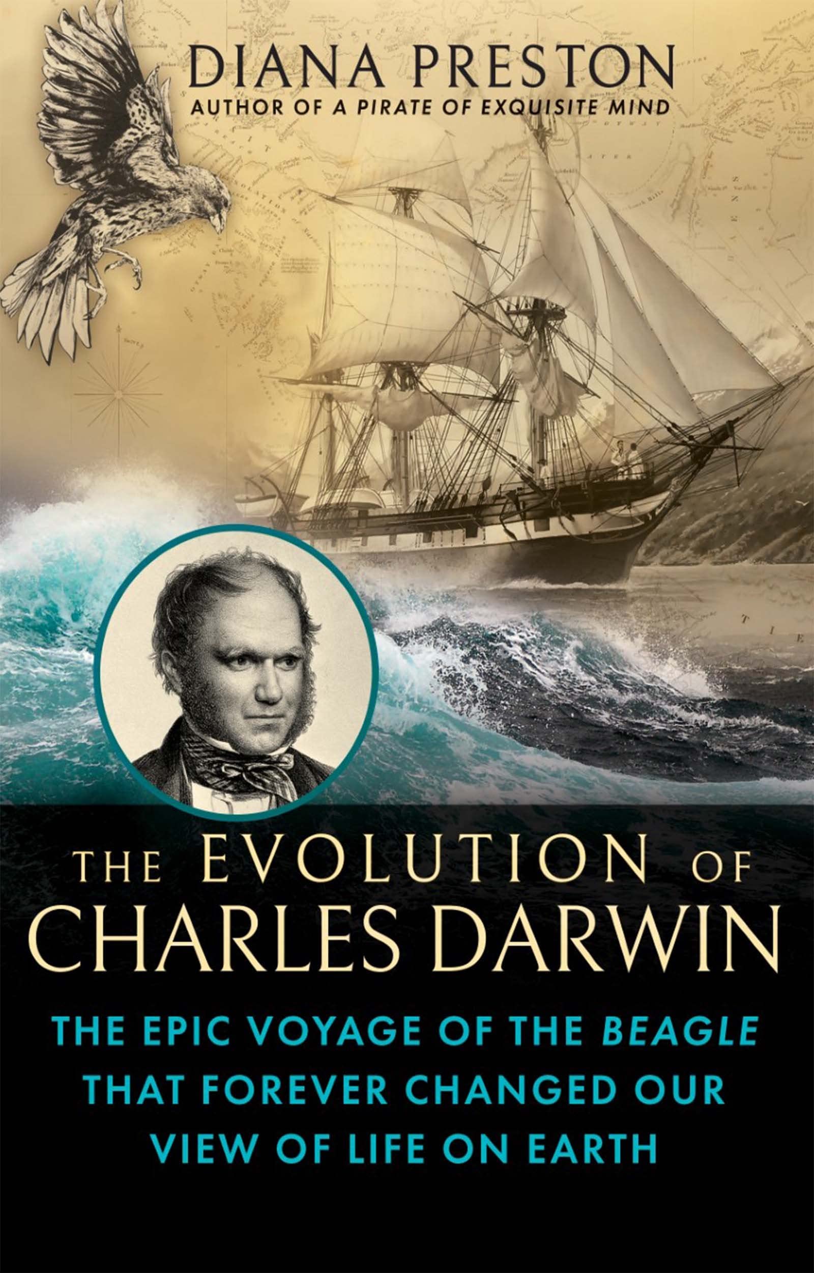 book cover the evolution of charles darwin by diana preston