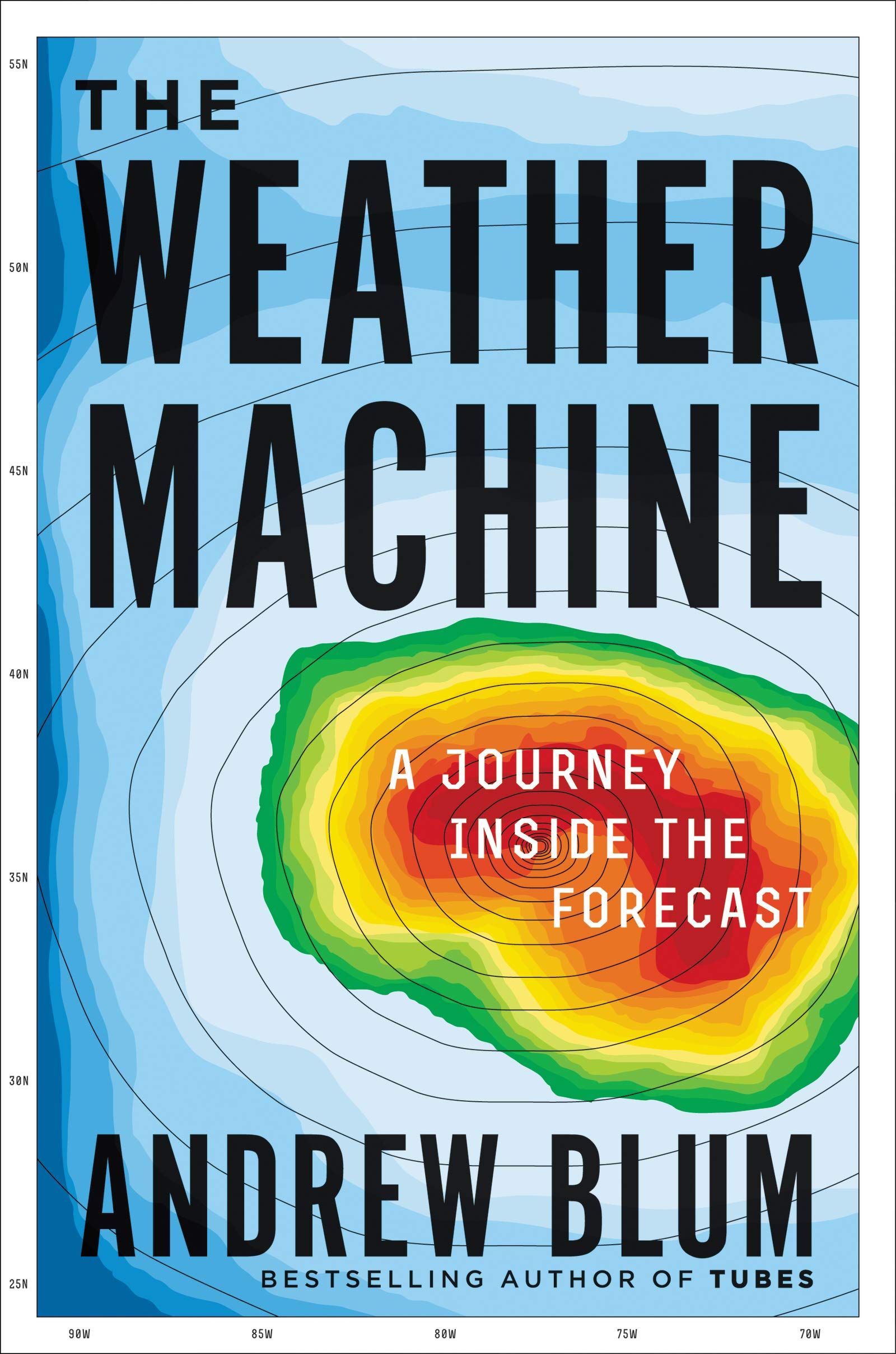 book cover the weather machine by andrew blum