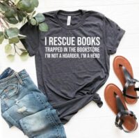 picture of Book Rescuer T-shirt