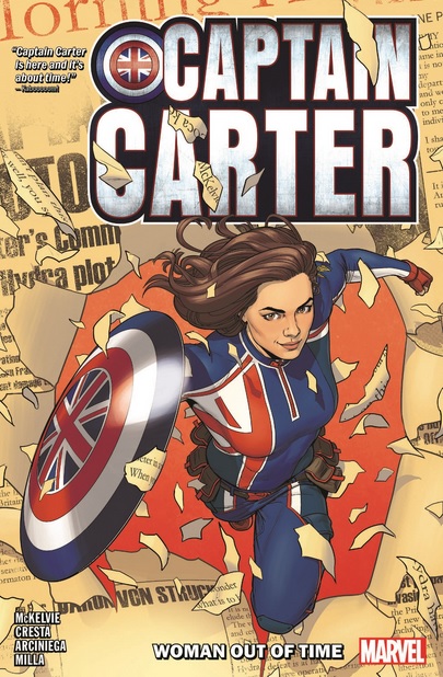 Captain Carter Woman Out of Time cover