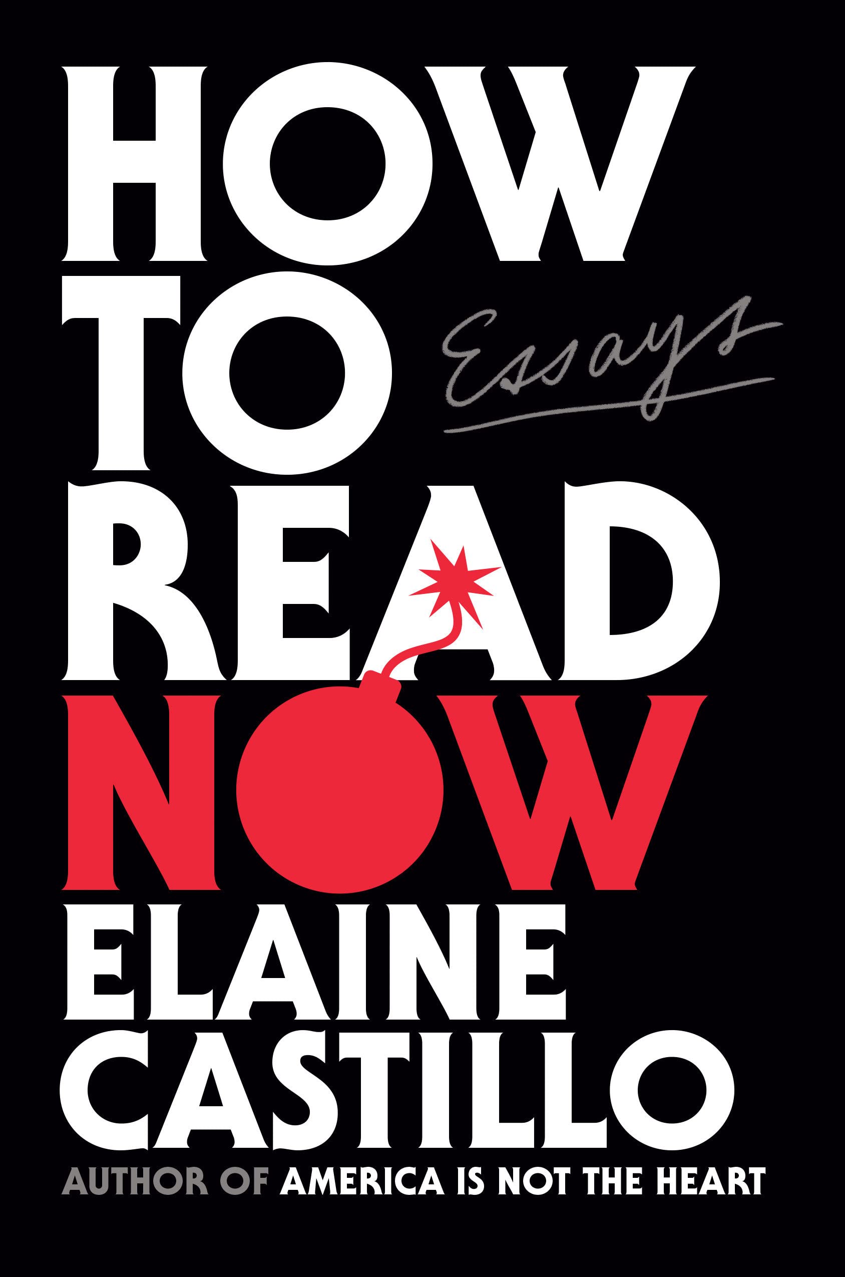 a graphic of the cover of How to Read Now by Elaine Castillo