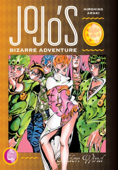 JoJo's Bizarre Adventure Part 5 Vol 6 cover