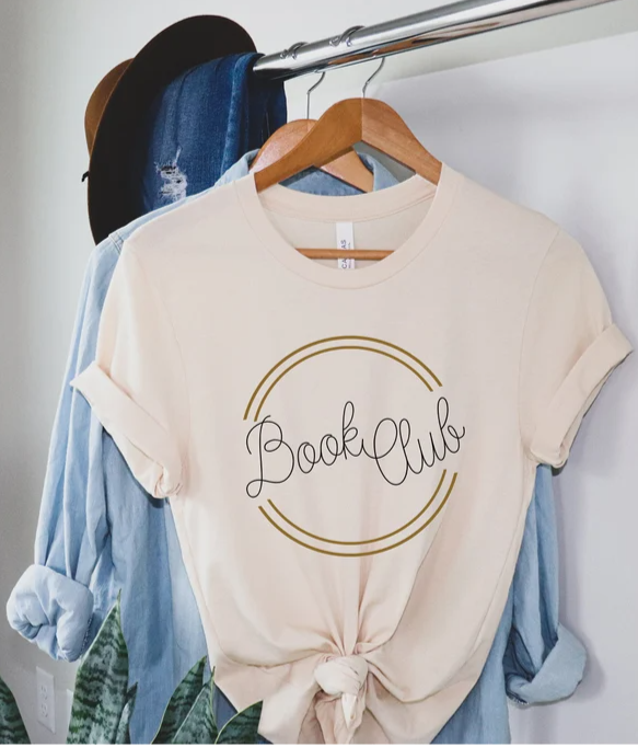 off white book club t shirt