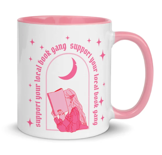 Support Your Local Book Gang Coffee Mug