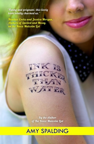 cover of Ink is Thicker Than Water by Amy Spalding