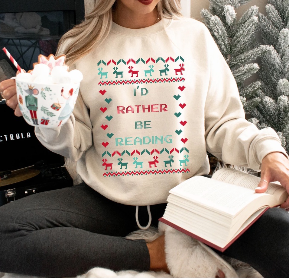 I'd Rather Be Reading sweatshirt