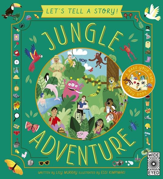 Cover of Let's Tell a Story: Jungle Adventure by Murray