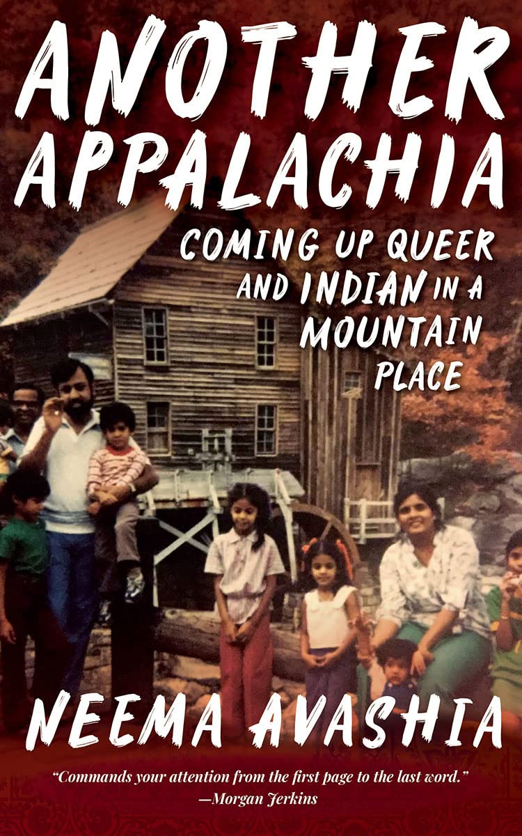 a graphic of the cover of Another Appalachia by Neema Avashia
