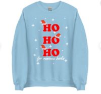 picture of Ho Ho Ho Romance Book Sweatshirt