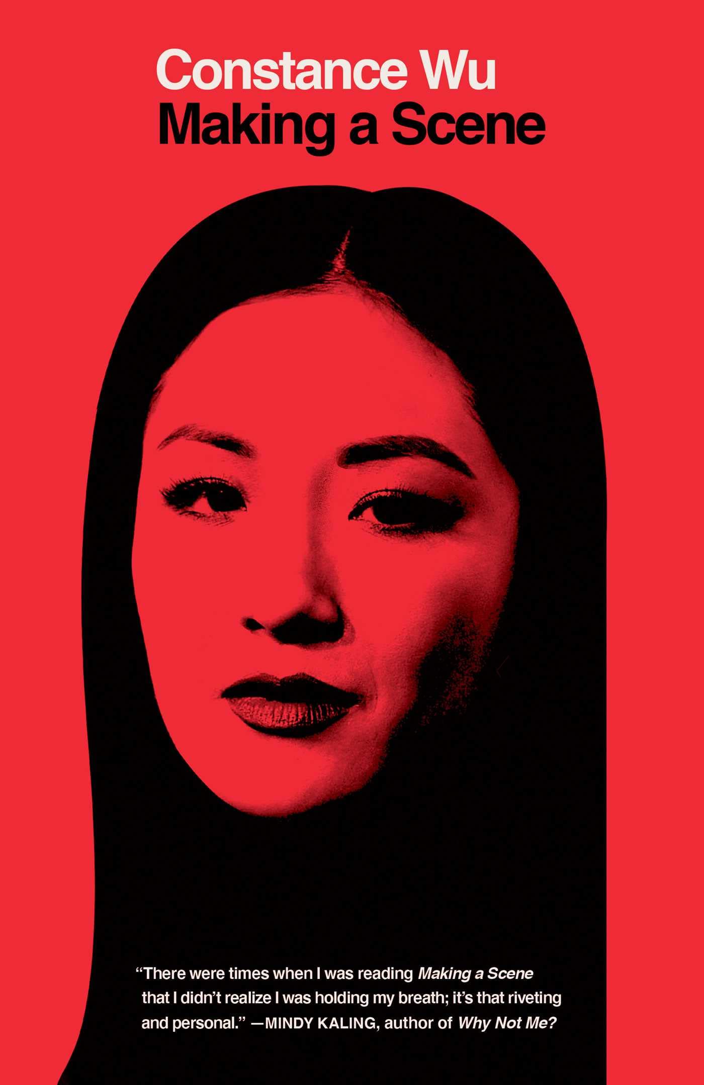 a graphic of the cover of Making a Scene by Constance Wu