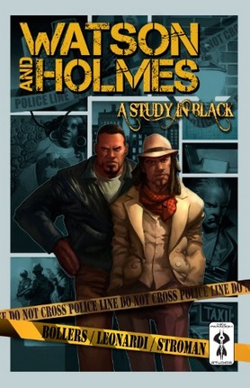 Watson and Holmes A Study in Black cover