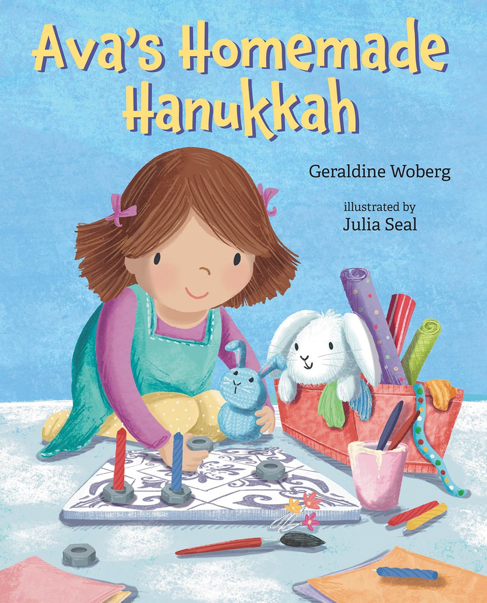 Cover of Ava's Homemade Hanukkah by Woberg