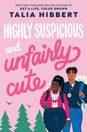 highly suspicious and unfairly cute book cover