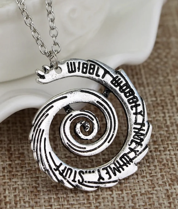 Wibbly Wobbly Timey Wimey Stuff necklace