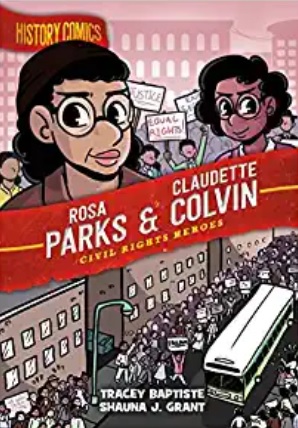 History Comics Rosa Parks & Claudette Colvin cover