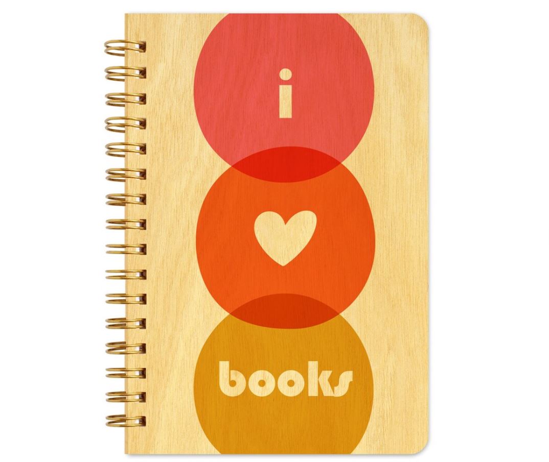 Love Books Pocket-Sized Notebook by NightOwlPaperGoods