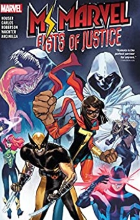 Ms. Marvel Fists of Justice cover