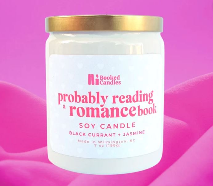 picture of reading Romance Candle