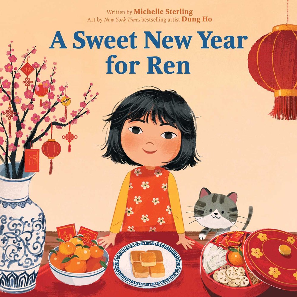 Cover of A Sweet New Year for Ren by Sterling