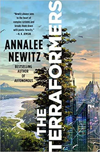 Cover of The Terraformers by Annalee Newitz