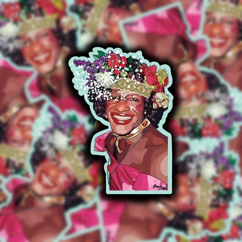 a Marsha P Johnson sticker