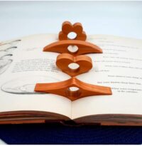 picture of wooden book holder