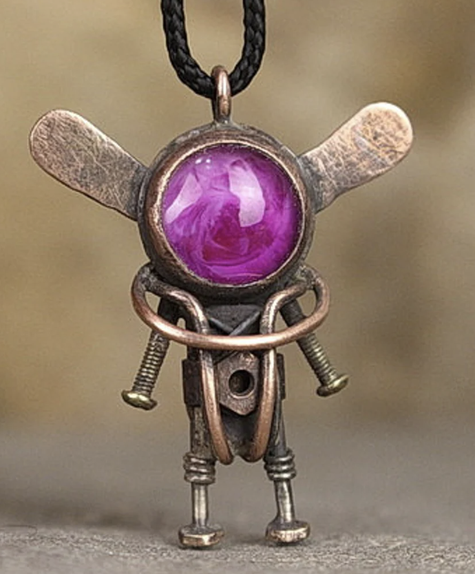 Cute astronaut pendant