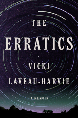 a graphic of the cover of The Erratics by Vickie Lavaeu-Harvie