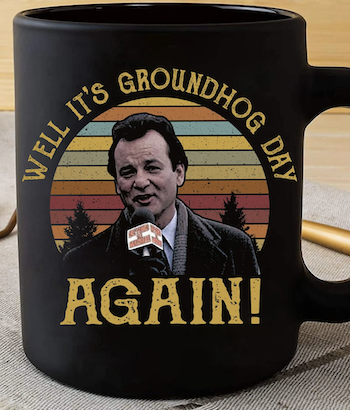 Groundhog Day mug