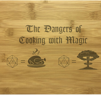 Cooking With Magic Cutting Board