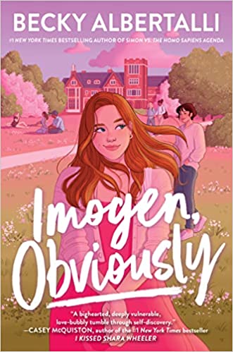 imogen, obviously book cover