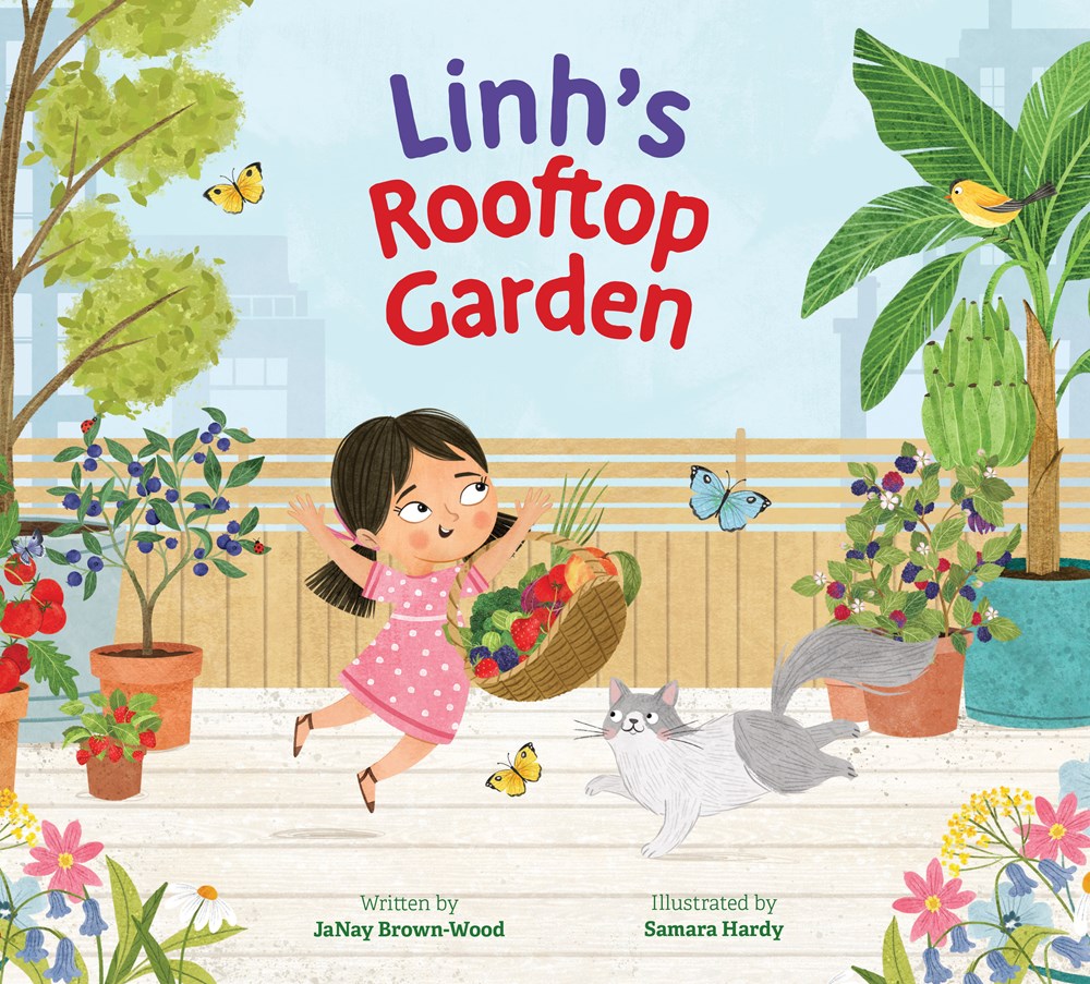 Cover of Linh's Rooftop Garden by Brown-Wood