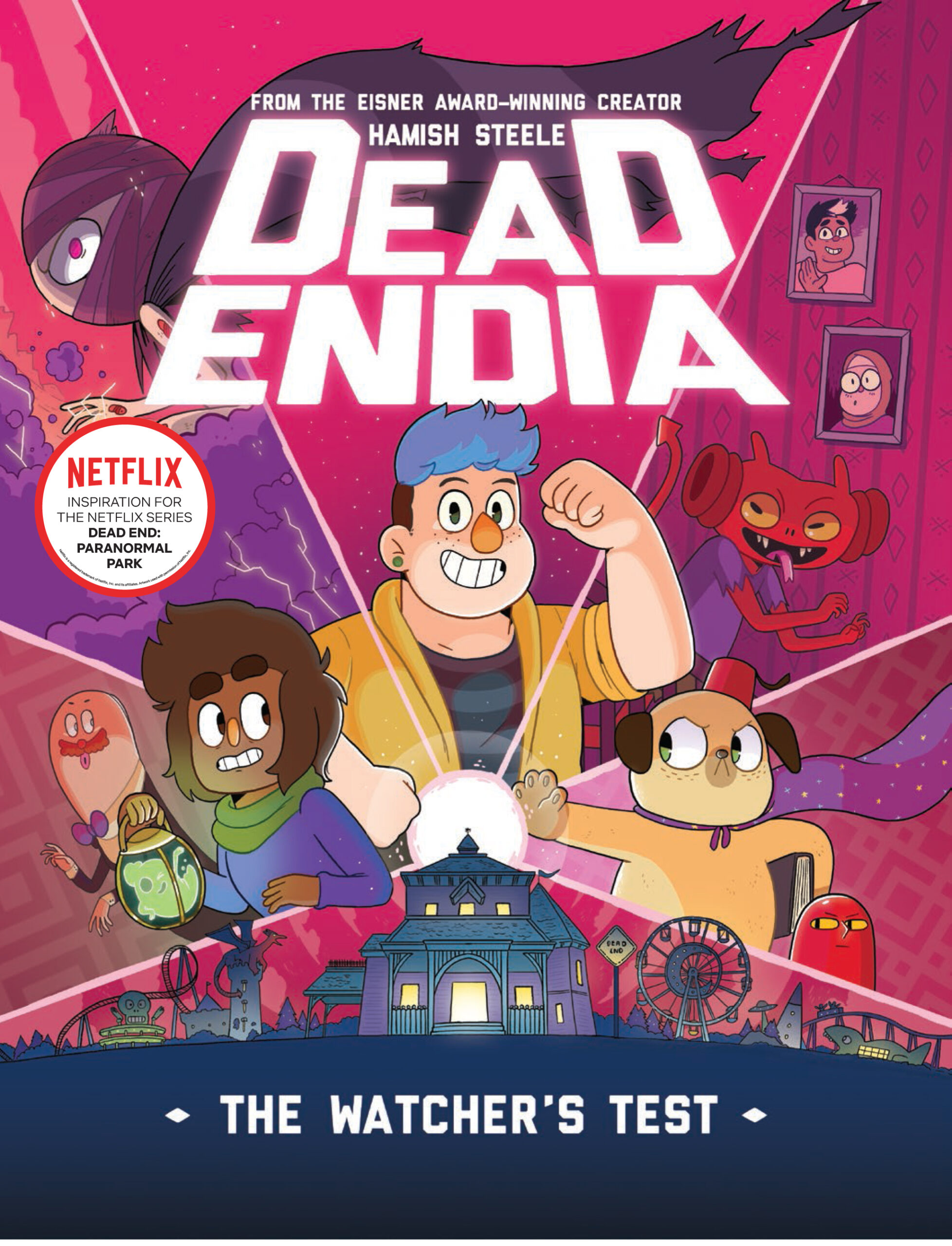 the cover of DeadEndia: The Watcher's Test