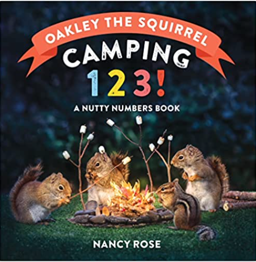 Oakley the Squirrel Camping cover