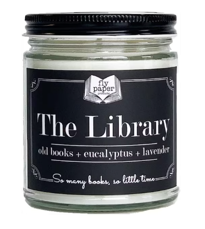 The Library candle