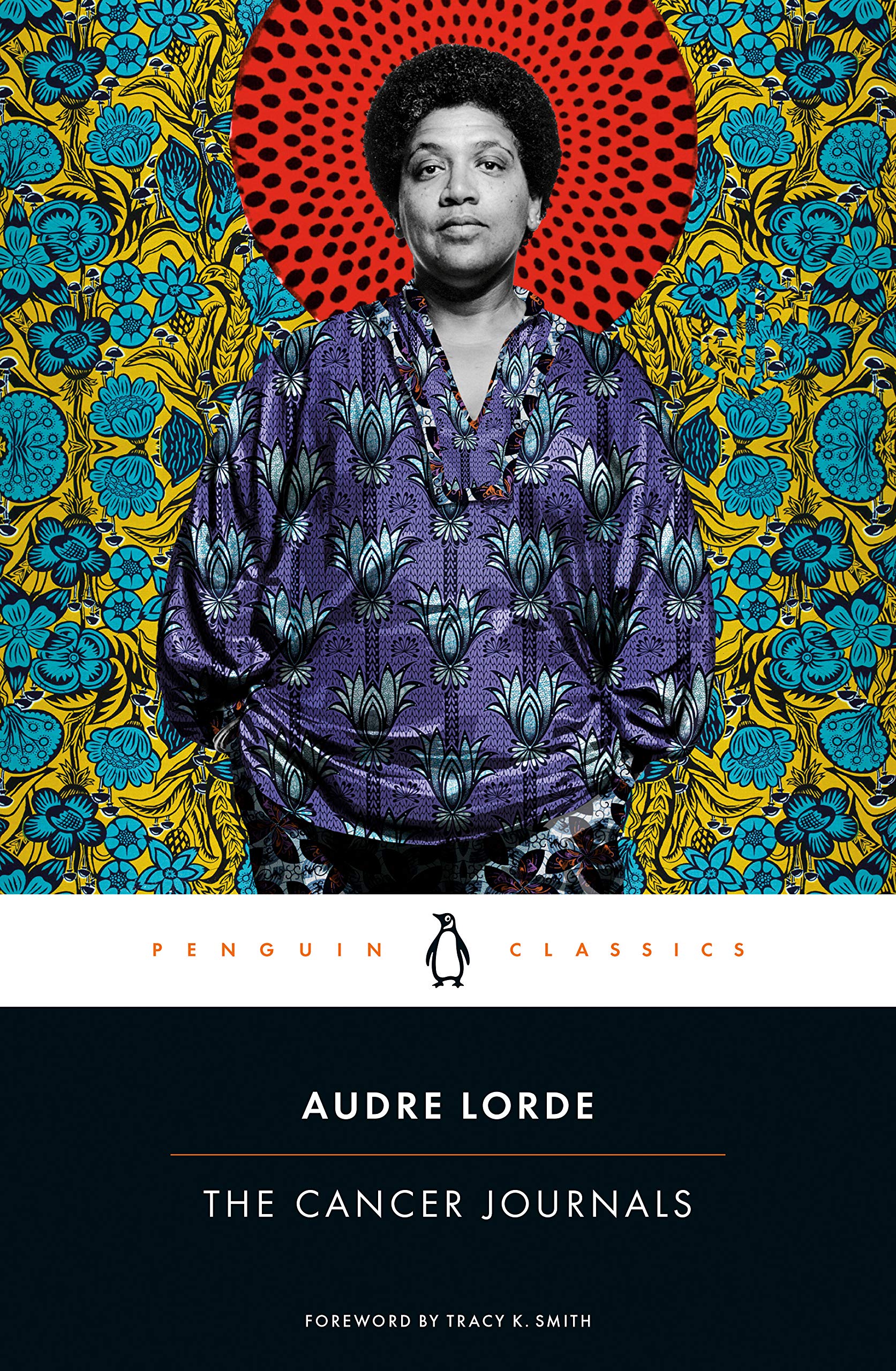 a graphic of the cover of The Cancer Journals by Audre Lorde