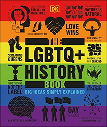 the cover of The LGBTQ + History Book