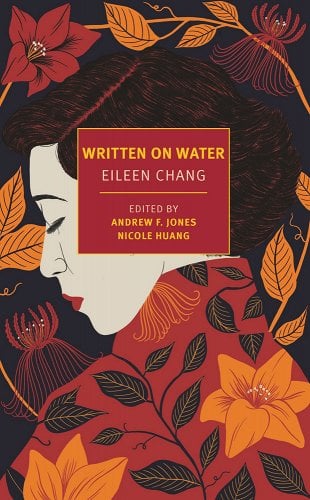 a graphic of the cover of Written on Water by Eileen Chang