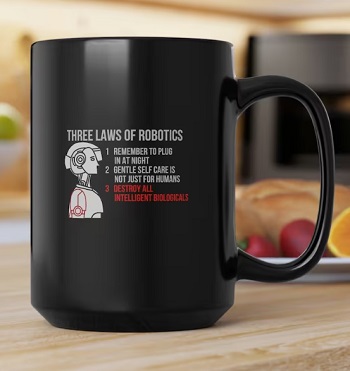 the other laws of robotics mug