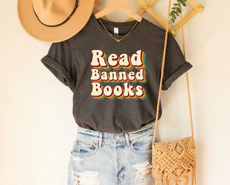 Read Banned Books Tee by NewTrendShirts