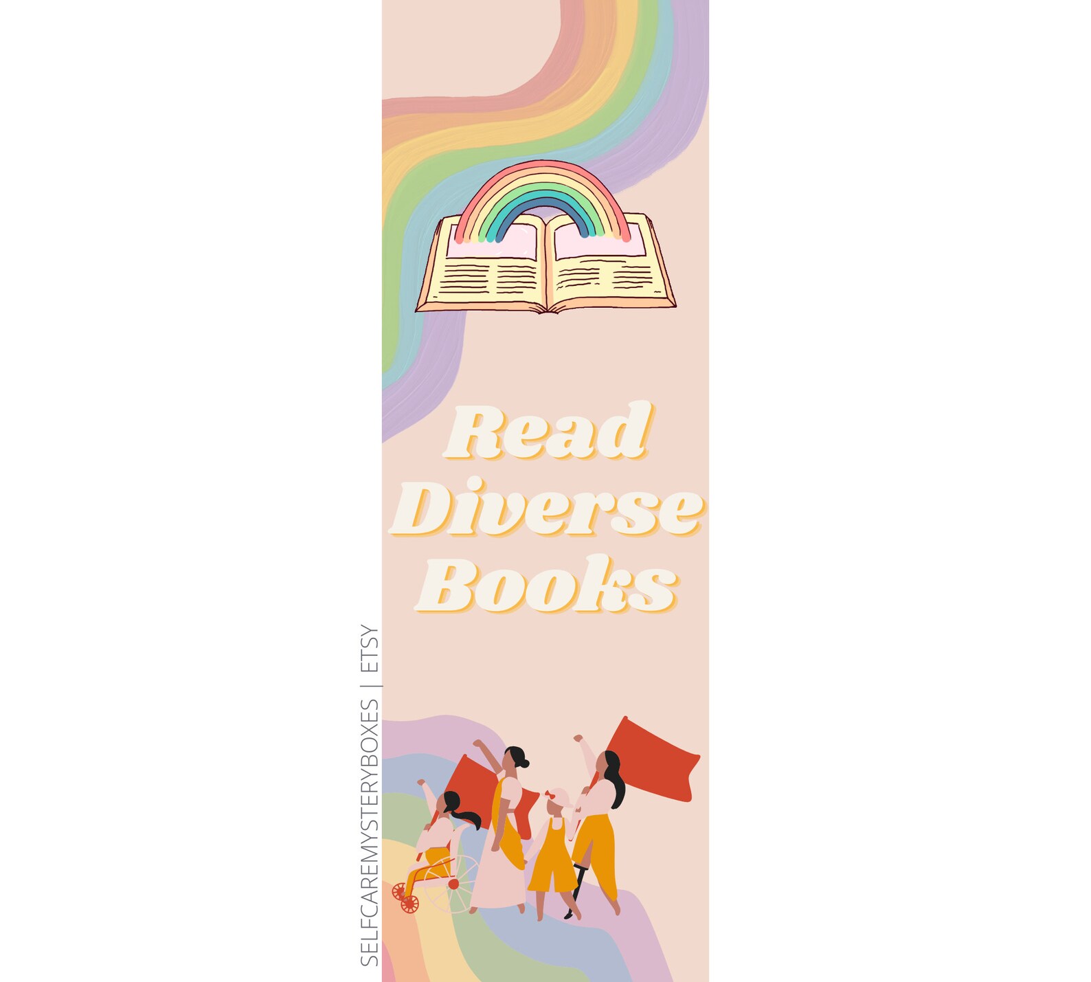 read diverse books bookmark