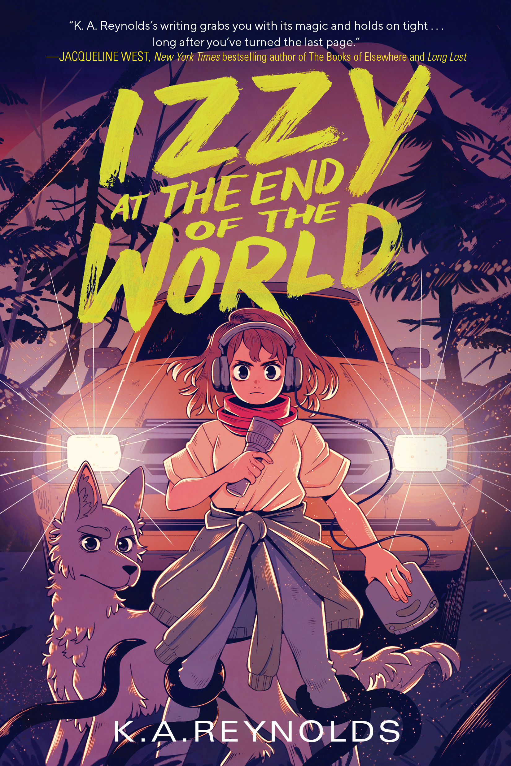 the cover of Izzy at the End of the World