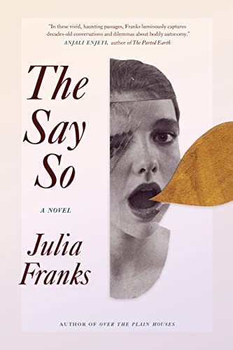 a graphic of the cover of The Say So by Julia Franks