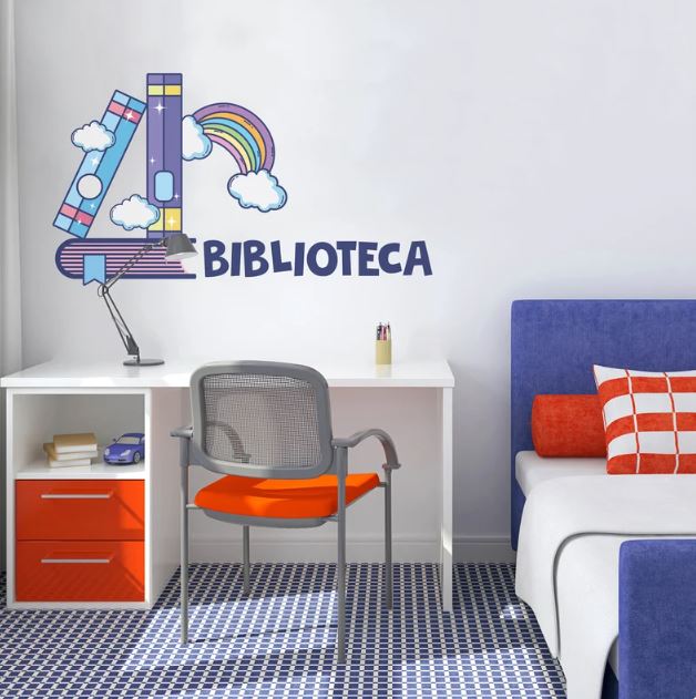 Biblioteca Wall Decal by Manuka Kids