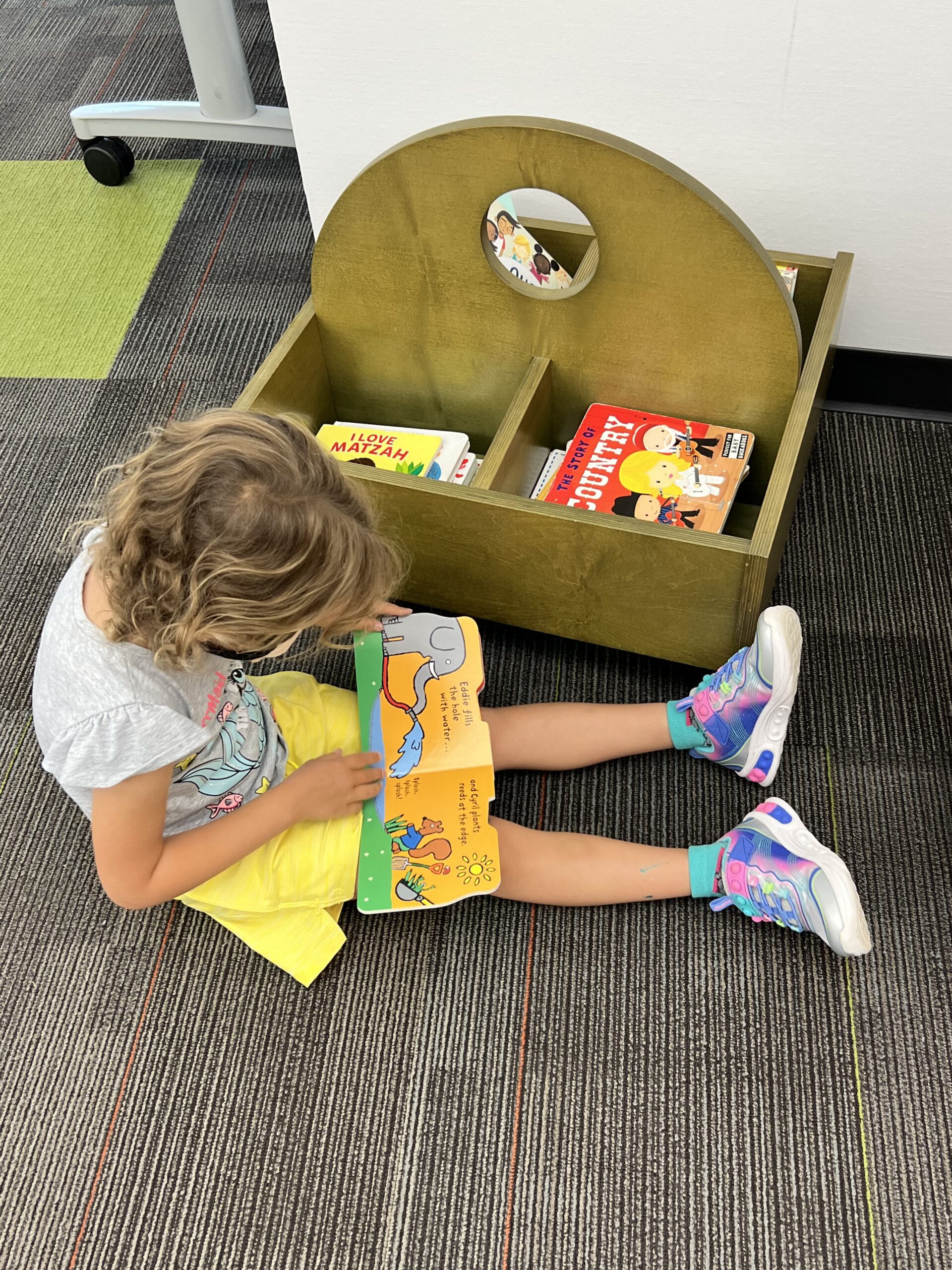 Marian at the library, the kids are all right