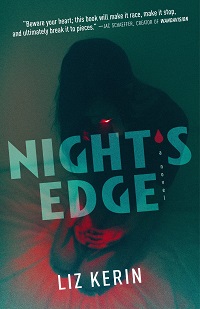 cover of night's edge by liz kerin