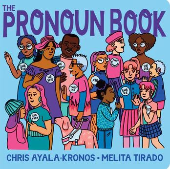 Cover of The Pronoun Book by Ayala-Kronos