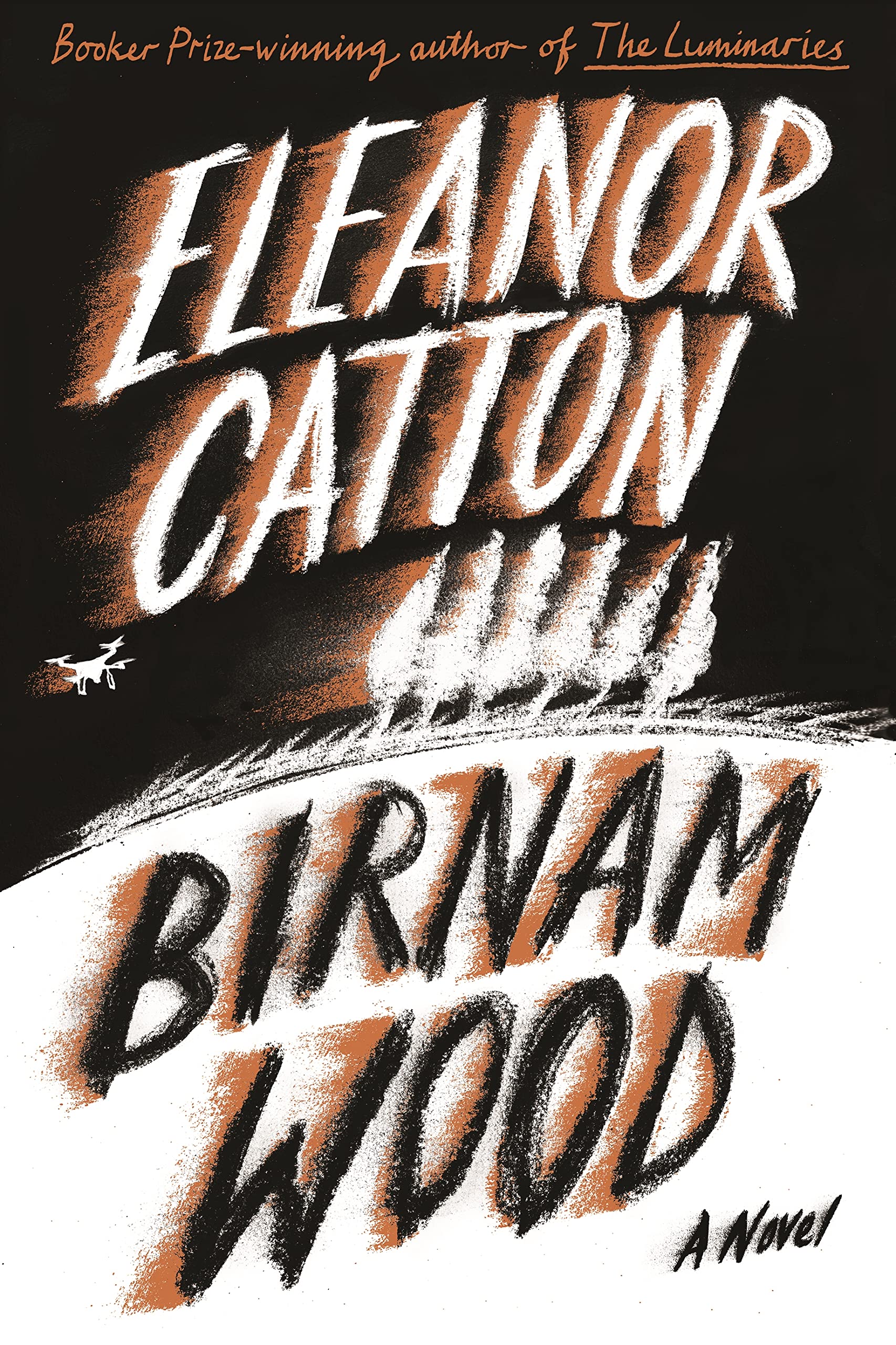 a graphic of the cover of Birnam Wood by Eleanor Catton