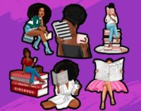 picture of Black Girl Reading Bookmark Bundle